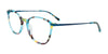 Takumi TK1267 Eyeglasses with Clip-on Sunglasses | Size 52 / Turquoise Mix Design