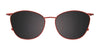 Takumi TK1267 Eyeglasses with Clip-on Sunglasses | Size 52 / Clip Only (Color №030)