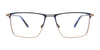 Takumi TK1268 Eyeglasses with Clip-on Sunglasses | Size 53 / Green & Black