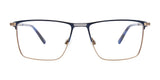 Takumi TK1268 Eyeglasses with Clip-on Sunglasses | Size 53