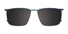 Takumi TK1268 Eyeglasses with Clip-on Sunglasses | Size 53 / Clip Only (Color №050)