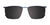 Takumi TK1268 Eyeglasses with Clip-on Sunglasses | Size 53 / Clip Only (Color №050)