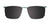 Takumi TK1268 Eyeglasses with Clip-on Sunglasses | Size 53 / Clip Only (Color №060)