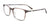 Takumi TK1269 Eyeglasses with Clip-on Sunglasses | Size 53 / Light Brown & Grey