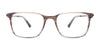 Takumi TK1269 Eyeglasses with Clip-on Sunglasses | Size 53 / Green & Brown