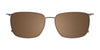 Takumi TK1269 Eyeglasses with Clip-on Sunglasses | Size 53 / Clip Only (Color №010)