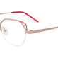 Rose Gold & Red Trim