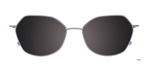 Takumi TK1270 Eyeglasses with Clip-on Sunglasses / Size 48 / Lavender & Magenta Trim