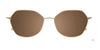 Takumi TK1270 Eyeglasses with Clip-on Sunglasses | Size 48 / Clip Only (Color №010)