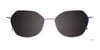 Takumi TK1270 Eyeglasses with Clip-on Sunglasses | Size 48 / Clip Only (Color №080)