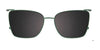 Takumi TK1271 Eyeglasses with Clip-on Sunglasses | Size 53 / Clip Only (Color №060)
