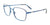 Takumi TK1272 Eyeglasses with Clip-on Sunglasses | Size 56 / Blue & Dark Brown