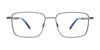 Takumi TK1273 Eyeglasses | Size 54 / Black & Steel