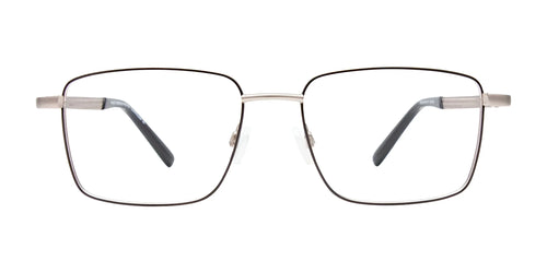 Takumi TK1273 Eyeglasses / Size 54 / Black & Steel