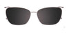Takumi TK1274 Eyeglasses with Clip-on Sunglasses | Size 52 / Clip Only (Color №060)