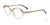 Takumi TK1275 Eyeglasses with Clip-on Sunglasses | Size 50 / Dark Brown & Light Brown & Crystal