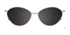 Takumi TK1275 Eyeglasses with Clip-on Sunglasses | Size 50 / Brown & Pink & Peach Crystal