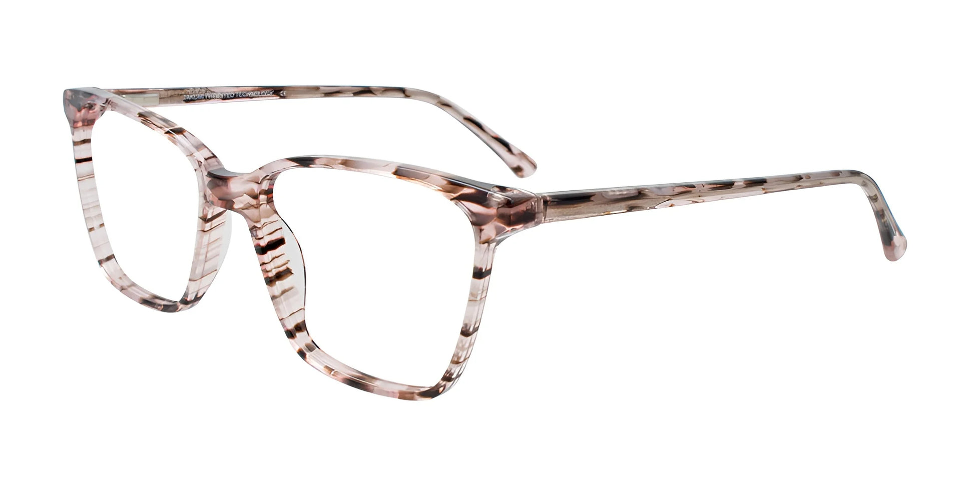 Takumi TK1276 Eyeglasses Pink & Brown Stripes