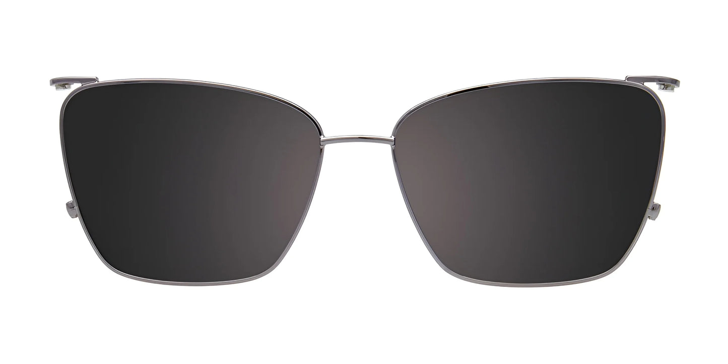 Takumi TK1276 Eyeglasses with Clip-on Sunglasses | Size 55