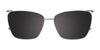 Takumi TK1276 Eyeglasses with Clip-on Sunglasses | Size 55 / Pink & Brown Stripes