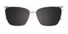 Takumi TK1276 Eyeglasses with Clip-on Sunglasses | Size 55 / Clip Only (Color №020)