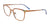 Takumi TK1277 Eyeglasses with Clip-on Sunglasses | Size 50 / Copper & Mix Patterned Browline