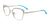 Takumi TK1278 Eyeglasses with Clip-on Sunglasses | Size 51 / Silver & Blue Pink Mix Patterned Browline