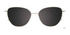Takumi TK1278 Eyeglasses with Clip-on Sunglasses | Size 51 / Clip Only (Color №020)