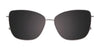 Takumi TK1280 Eyeglasses with Clip-on Sunglasses | Size 53 / Clip Only (Color №090)