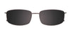 Takumi TK1281 Eyeglasses with Clip-on Sunglasses | Size 56 / Satin Blue