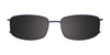 Takumi TK1281 Eyeglasses with Clip-on Sunglasses | Size 56 / Clip Only (Color №050)