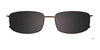 Takumi TK1281 Eyeglasses with Clip-on Sunglasses | Size 56 / Clip Only (Color №060)