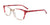 Takumi TK1282 Eyeglasses with Clip-on Sunglasses | Size 51 / Crystal Peach & Red Marble Mix