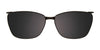 Takumi TK1282 Eyeglasses with Clip-on Sunglasses | Size 51 / Clip Only (Color №030)