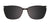 Takumi TK1282 Eyeglasses with Clip-on Sunglasses | Size 51 / Clip Only (Color №030)