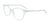Takumi TK1283 Eyeglasses with Clip-on Sunglasses | Size 53 / Crystal & White Print Pattern On Crystal