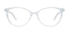 Takumi TK1283 Eyeglasses with Clip-on Sunglasses | Size 53 / Black & Black Print Pattern On Crystal