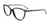Takumi TK1283 Eyeglasses with Clip-on Sunglasses | Size 53 / Black & Black Print Pattern On Crystal