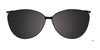 Takumi TK1283 Eyeglasses with Clip-on Sunglasses | Size 53 / Clip Only (Color №070)