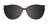 Takumi TK1283 Eyeglasses with Clip-on Sunglasses | Size 53 / Clip Only (Color №090)