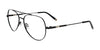 Takumi TK1284 Eyeglasses with Clip-on Sunglasses | Size 51 / Black