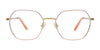 Takumi TK1290 Eyeglasses | Size 49 / Black & Pink Gold