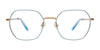 Takumi TK1290 Eyeglasses | Size 49 / Black & Pink Gold