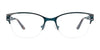 Takumi TK1291 Eyeglasses with Clip-on Sunglasses | Size 52 / Black & Pink Gold