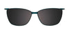 Takumi TK1291 Eyeglasses with Clip-on Sunglasses | Size 52 / Clip Only (Color №060)