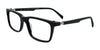Takumi TK1294 Eyeglasses with Clip-on Sunglasses | Size 54 / Black Brushed
