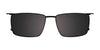 Takumi TK1295 Eyeglasses with Clip-on Sunglasses | Size 57 / Clip Only (Color №090)