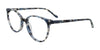 Takumi TK1296 Eyeglasses with Clip-on Sunglasses | Size 51 / Greyblue & Beige