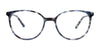 Takumi TK1296 Eyeglasses with Clip-on Sunglasses | Size 51 / Greyblue & Beige