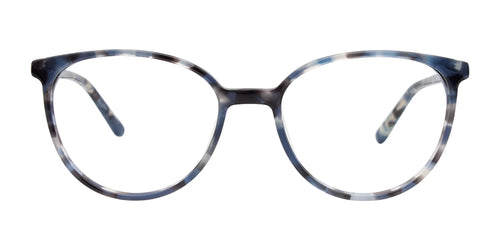 Takumi TK1296 Eyeglasses with Clip-on Sunglasses / Size 51 / Greyblue & Beige